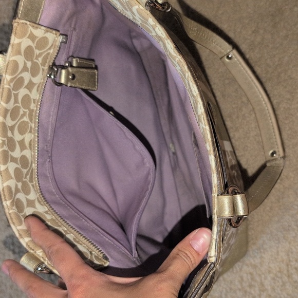 Coach Chelsea Heritage Stripe tote - Picture 7 of 11